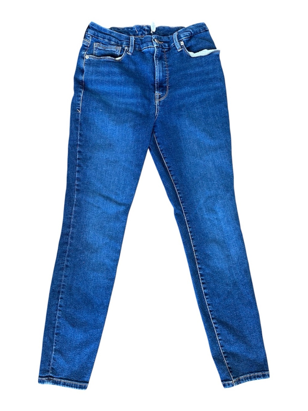 Good American Classic Blue Stretch Jeans 12/31